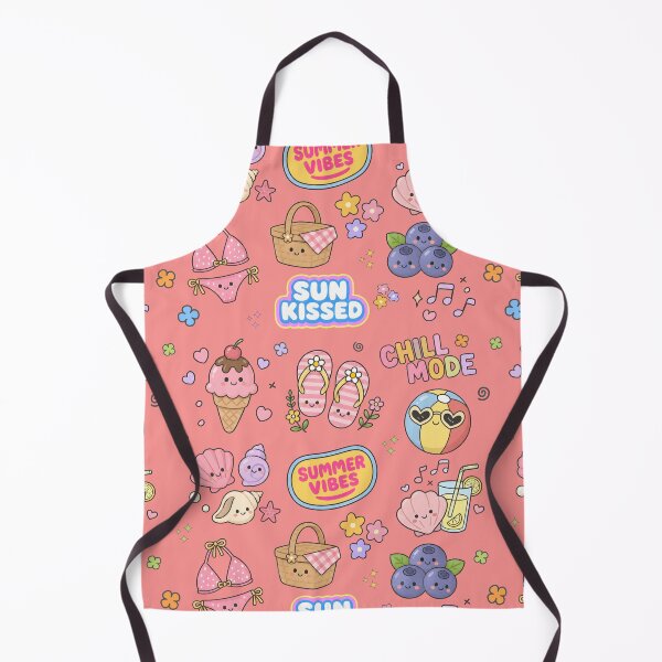 Item preview, Summer Cute Collage Pastel Seamless Pattern designed and sold by HowToCanadian.