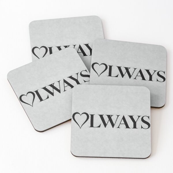 Item preview, Always Minimalist Heart Typography Bold Design designed and sold by Aliplus+.