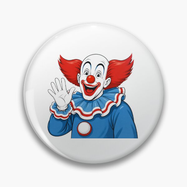 Item preview, Retrato de un payaso de circo retro sonriente designed and sold by Magazinegallery.