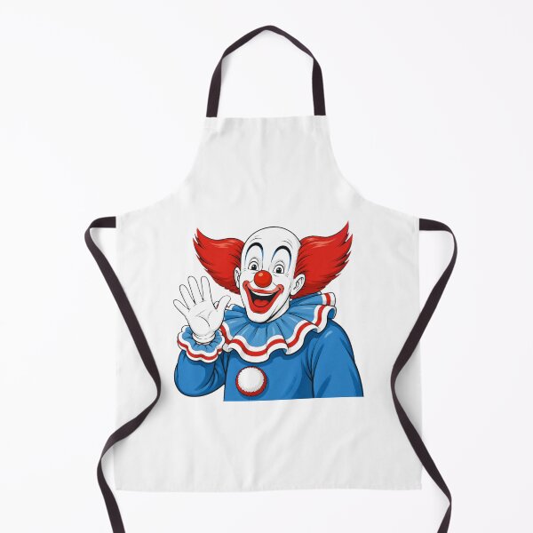 Item preview, Happy Retro Circus Clown Smiling Portrait designed and sold by Magazinegallery.