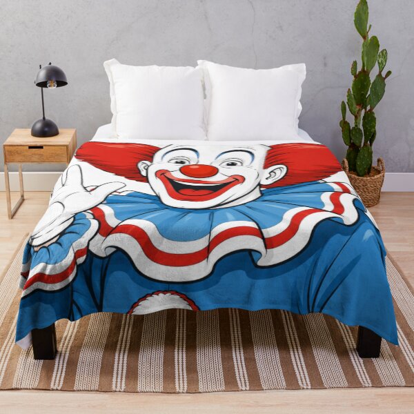 Item preview, Happy Retro Circus Clown Smiling Portrait designed and sold by Magazinegallery.