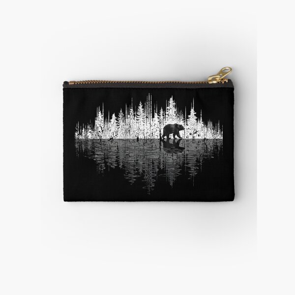 Item preview, Bear Forest Soundwave Wilderness Reflection designed and sold by Shopeon Designs.