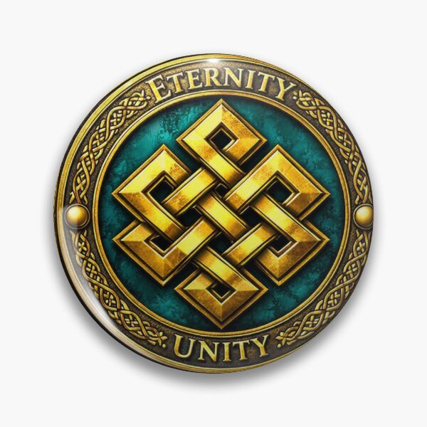 Item preview, Celtic Infinity Knot Shield – Symbol of Eternity and Unity designed and sold by Warrior’s Path.