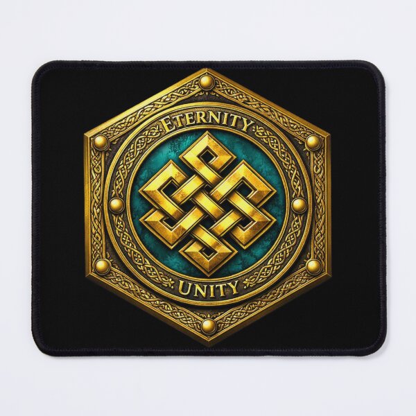 Item preview, Celtic Infinity Knot Shield – Symbol of Eternity and Unity designed and sold by Warrior’s Path.