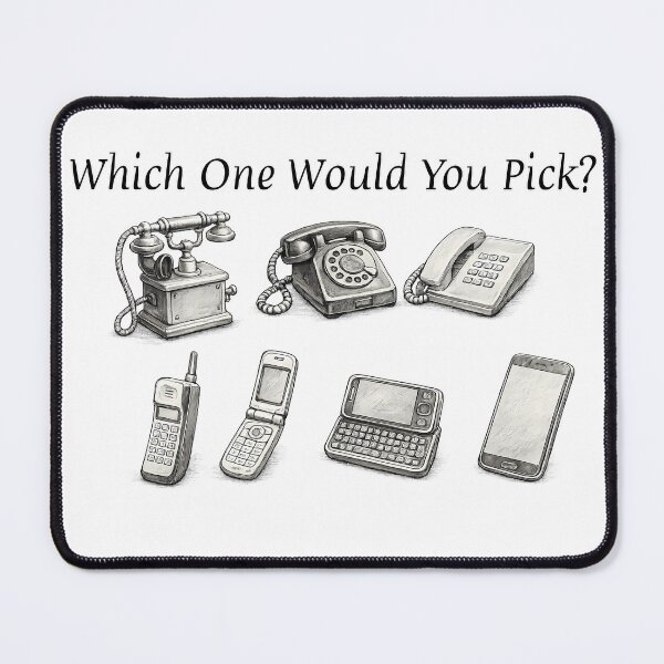 Item preview, Classic Phones Through The Years – Which One Would You Pick? designed and sold by Buli89.