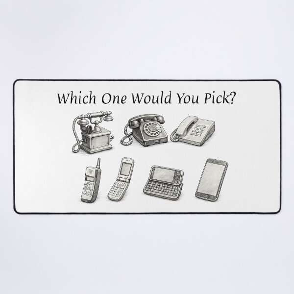 Item preview, Classic Phones Through The Years – Which One Would You Pick? designed and sold by Buli89.
