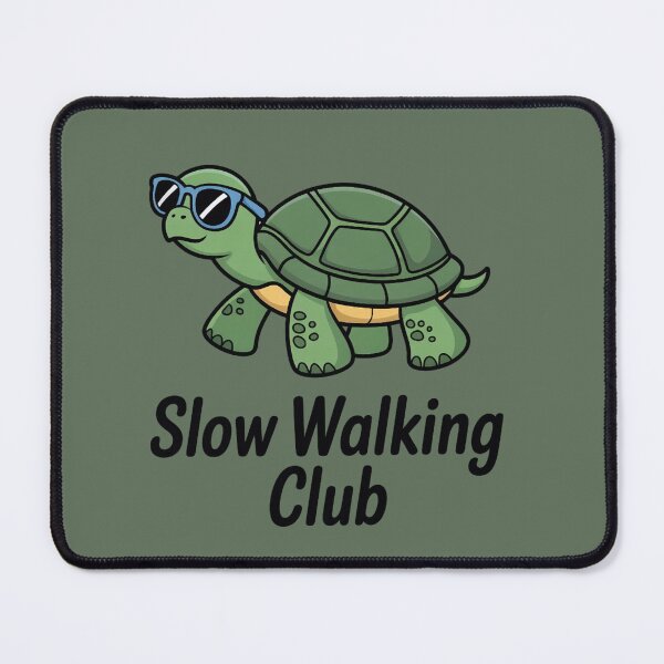 Item preview, Slow Walking Club Turtle T-Shirt | Funny Turtle Lover Tee | Cute Turtle with Sunglasses Graphic Gift designed and sold by ZyxDes.