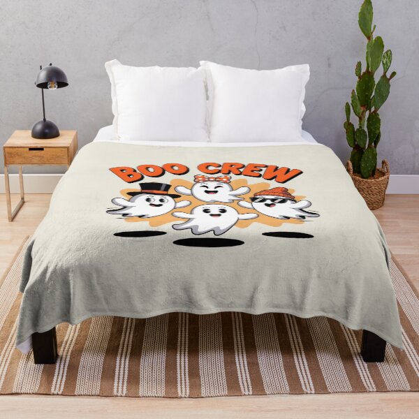 Item preview, Boo Crew – Cute Halloween Ghost Squad Design designed and sold by Jollys-ArtShop.