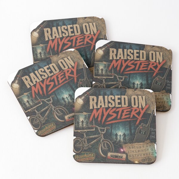 Item preview, Raised on Mystery | Dark Academia Mystery Typography T-Shirt designed and sold by rushaib.
