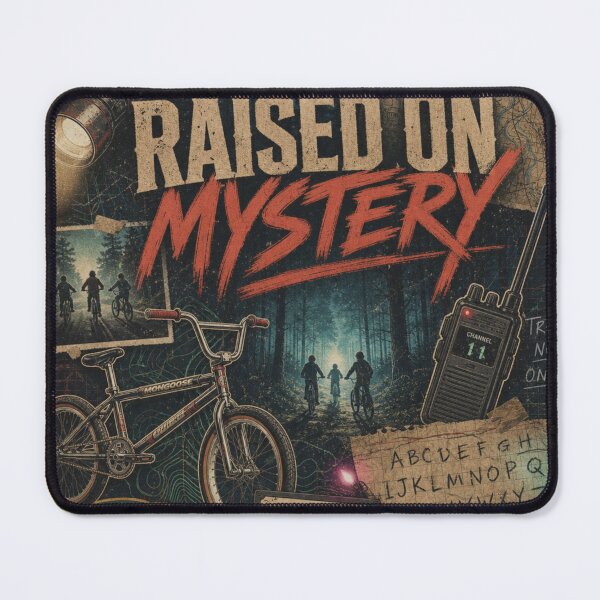 Item preview, Raised on Mystery | Dark Academia Mystery Typography T-Shirt designed and sold by rushaib.