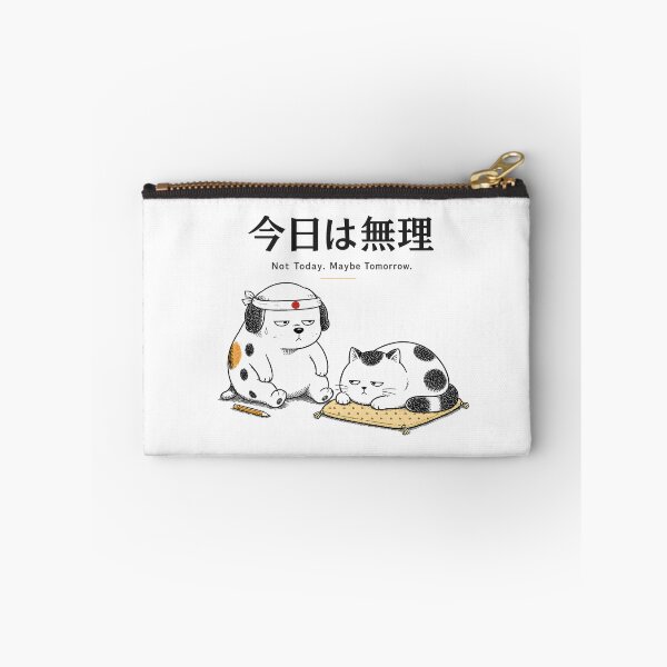Item preview, Today Is Impossible | 今日は無理 | Funny Japanese Dog & Cat designed and sold by YUKI JAPAN.
