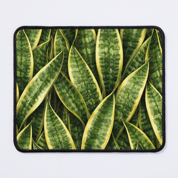 Item preview, Snake Plant Sansevieria Leaf Close-Up Pattern designed and sold by EcologicoolShp.