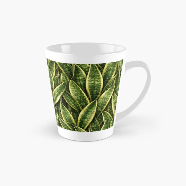 Item preview, Snake Plant Sansevieria Leaf Close-Up Pattern designed and sold by EcologicoolShp.