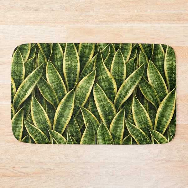 Item preview, Snake Plant Sansevieria Leaf Close-Up Pattern designed and sold by EcologicoolShp.