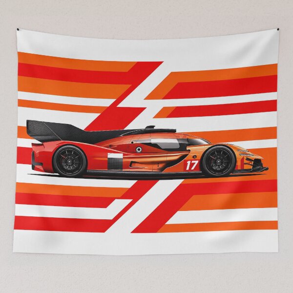 Item preview, Magma GMR-001 #17 WEC Hypercar designed and sold by PitWallArt.