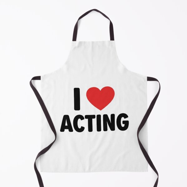 Item preview, I Love Acting Gift Retro Theater Drama Club Art Graphic Funny Actor Present for Performers designed and sold by raedattia.