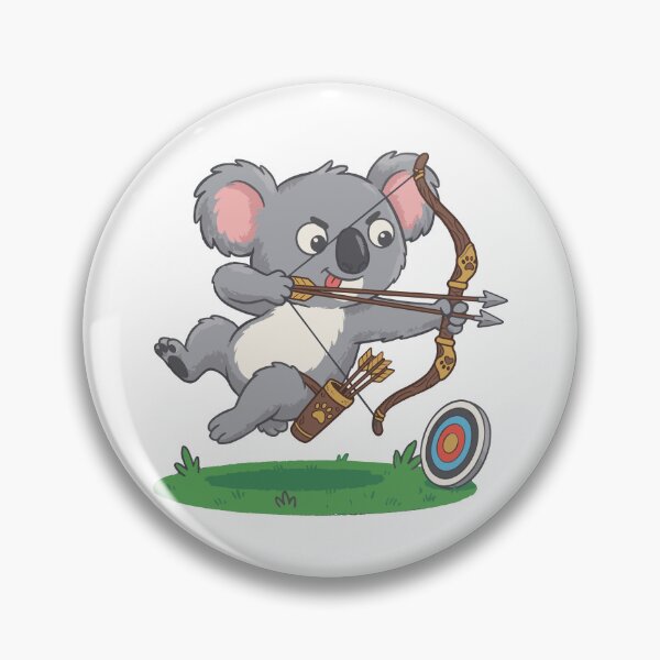 Item preview, Cute koala archery, funny sports design, Sports Gift designed and sold by BobaTeeStore.