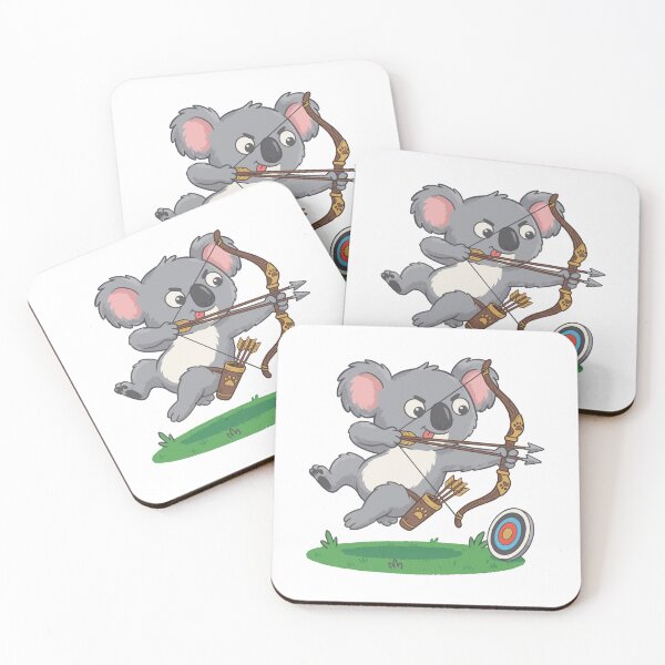 Item preview, Cute koala archery, funny sports design, Sports Gift designed and sold by BobaTeeStore.