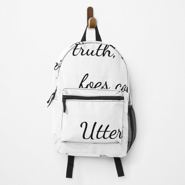 Item preview, “Uttering bare truth, even so as foes commend.” - handwriting black designed and sold by ariksworld.