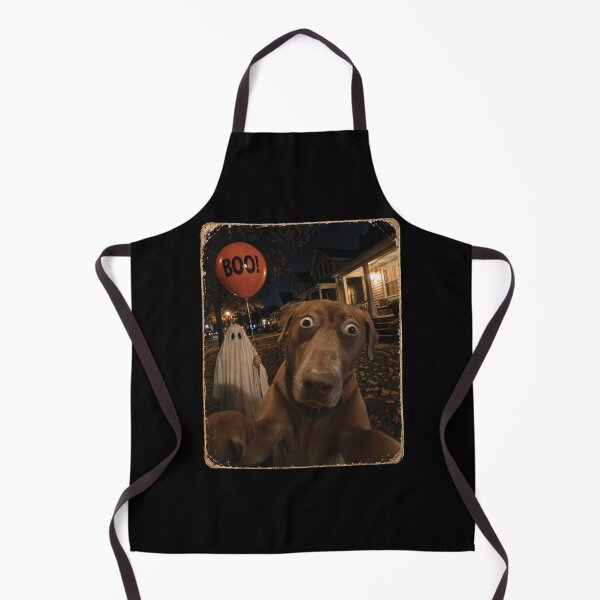 Item preview, Funny Labrador Halloween Ghost Selfie Boo Dog Meme Graphic designed and sold by Judestudio.