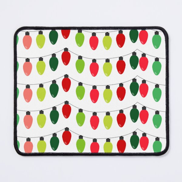 Item preview, Christmas Lights Design, Xmas Tree Multicolor Lights Pattern designed and sold by bestggraphico.