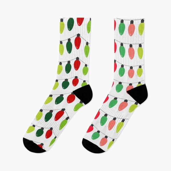 Item preview, Christmas Lights Design, Xmas Tree Multicolor Lights Pattern designed and sold by bestggraphico.
