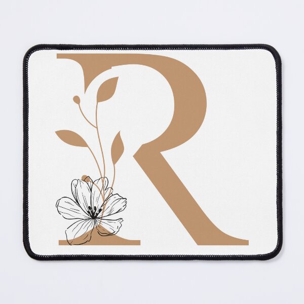 Item preview, Floral Monogram Letter R Sticker | Elegant Botanical Initial R designed and sold by Mia-sanocean.