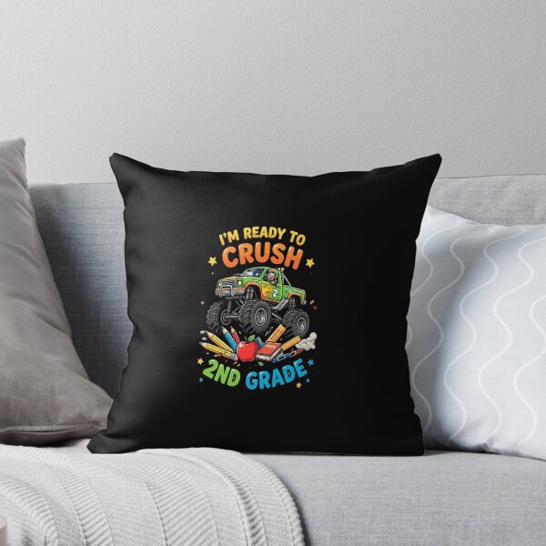 Item preview, I'm Ready to Crush 2nd Grade Camo Monster designed and sold by DUDUDI.