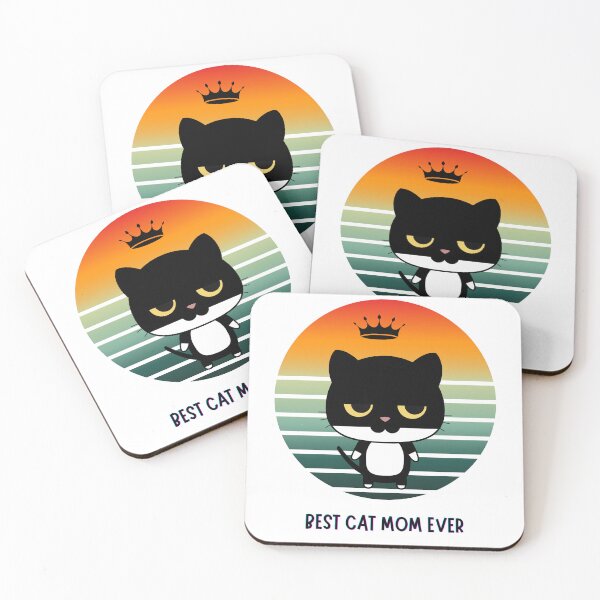 Item preview, Best cat mom ever designed and sold by Elkholy arts shop.