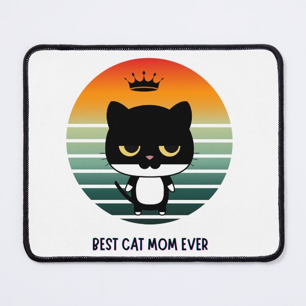 Item preview, Best cat mom ever designed and sold by Elkholy arts shop.