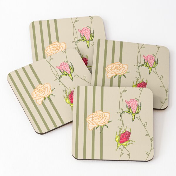Item preview, Vintage Rose Garden Pattern | Cottagecore Botanical Floral designed and sold by M.lodhi.