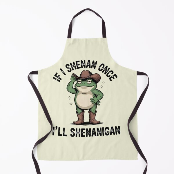 Item preview, If I Shenan Once I'll Shenanigan Frog T-Shirt | Funny Cowboy Frog Western Meme Tee | Cute Country Humor Gift designed and sold by ZyxDes.