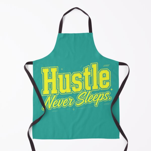 Item preview, Hustle Never Sleeps designed and sold by Geordesign.