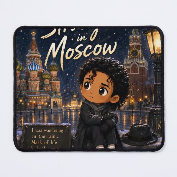 Item preview, Michael Jackson - Stranger in Moscow Cartoon Kids Edition designed and sold by LuluLeb.