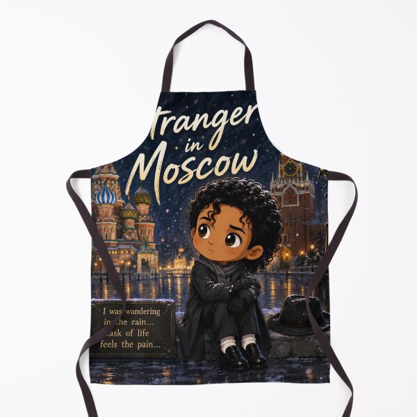 Item preview, Michael Jackson - Stranger in Moscow Cartoon Kids Edition designed and sold by LuluLeb.