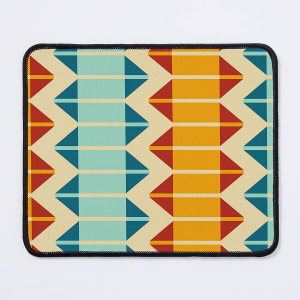 Item preview, Vintage Mid-Century Geometric Abstract Pattern Art designed and sold by Zaya_art.