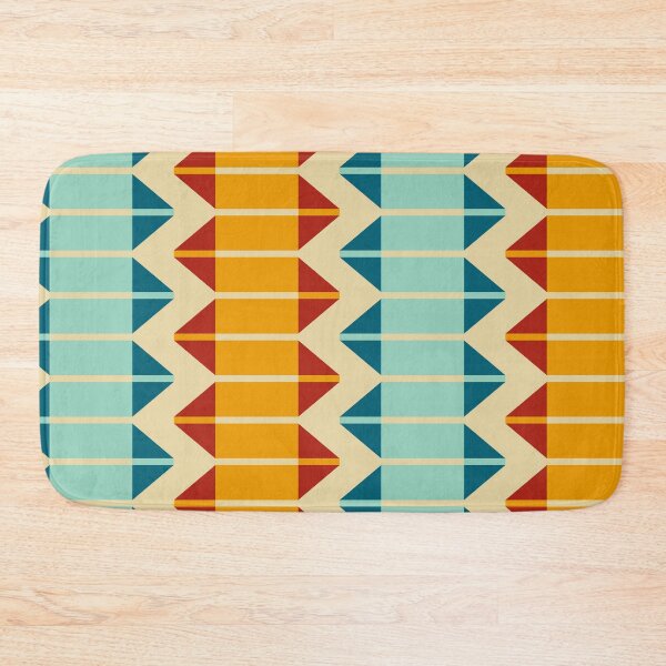 Item preview, Vintage Mid-Century Geometric Abstract Pattern Art designed and sold by Zaya_art.