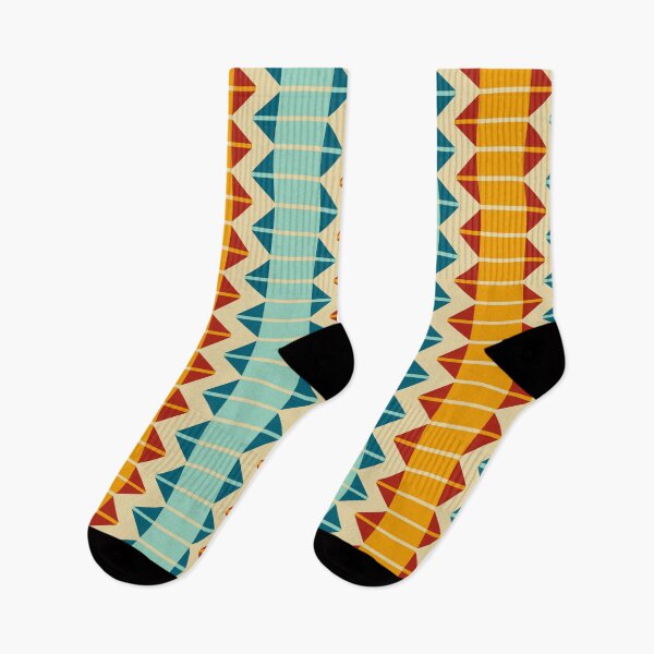 Item preview, Vintage Mid-Century Geometric Abstract Pattern Art designed and sold by Zaya_art.