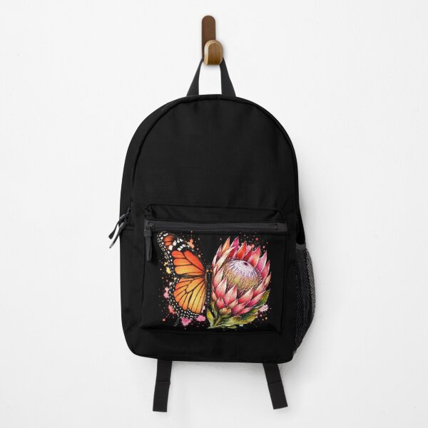 Item preview, Protea Butterfly Watercolor Illustration designed and sold by ColorSplash123.
