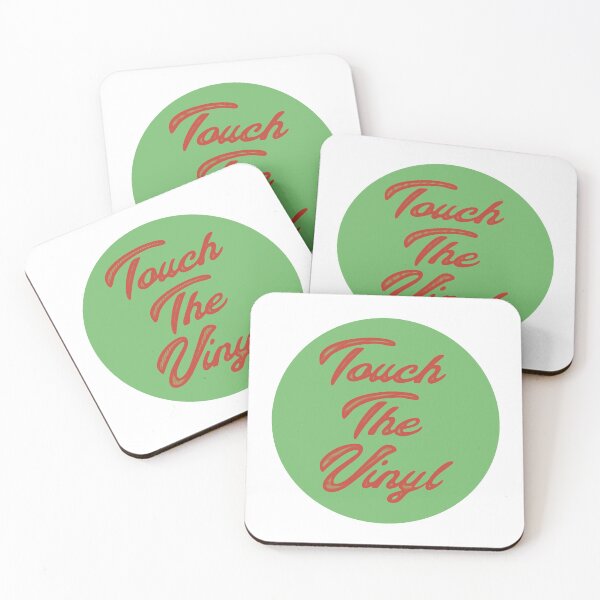 Item preview, Touch The Vinyl - Vintage Record Lover Typography designed and sold by MarkBarefoot.