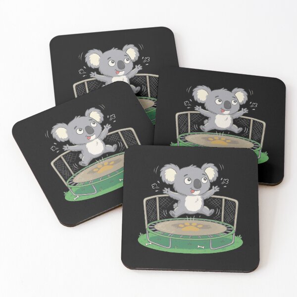 Item preview, Cute koala trampolining, funny sports design, Sports Gift designed and sold by BobaTeeStore.