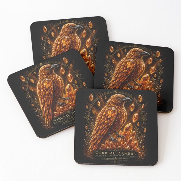 Item preview, Amber Raven – Guardian of the Light designed and sold by Axokris.