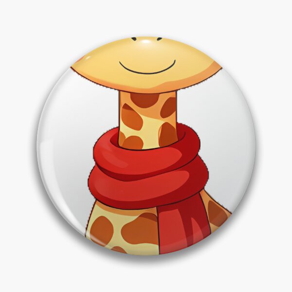 Item preview, Giraffe with Red Scarf designed and sold by pumsquare.