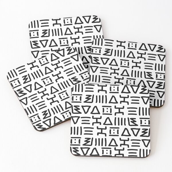 Item preview, Traditional Bogolan Pattern – African Textile Art & Ethnic Design designed and sold by Wolagno.