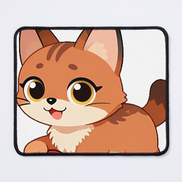 Item preview, Cute Caracal with Red Ball designed and sold by pumsquare.