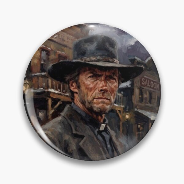 Item preview, Pale Rider Western Drama Fine Art Tribute designed and sold by Art's Diner.