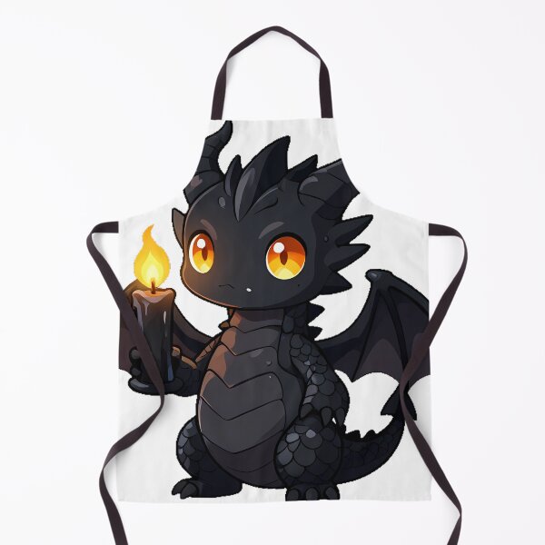 Item preview, Obsidian Dragon with Black Candle designed and sold by IllumeInk.