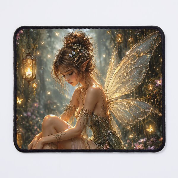 Item preview, Enchanted Moonlight Fairy – Magical Forest Fantasy Art designed and sold by i-corp.