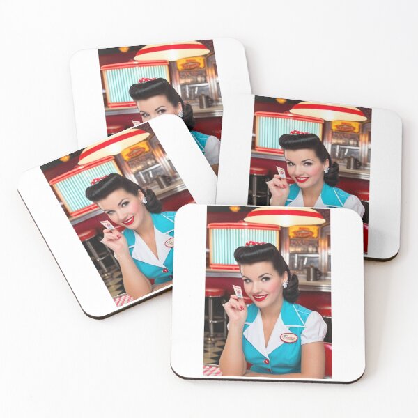 Item preview, Cinema - Stylized Waitress, Icon of the American Diner designed and sold by Beat-It.