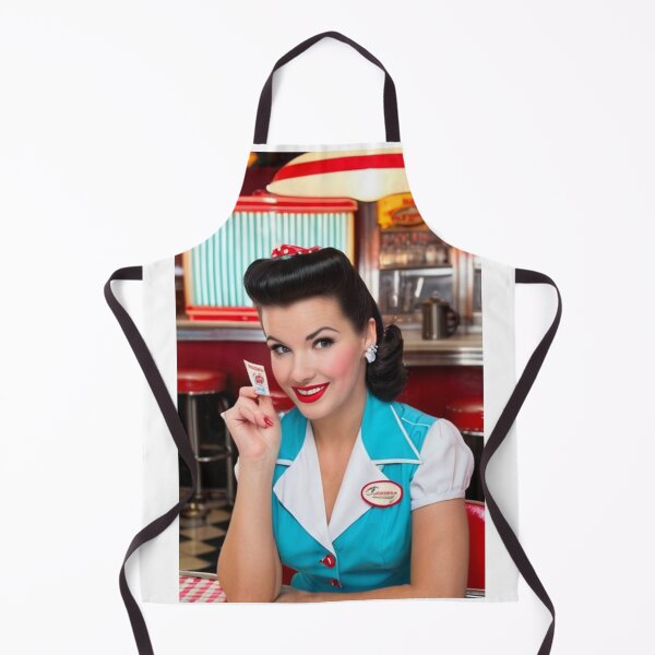 Item preview, Cinema - Stylized Waitress, Icon of the American Diner designed and sold by Beat-It.
